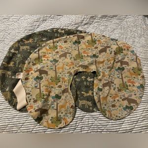 2 boppy pillow covers